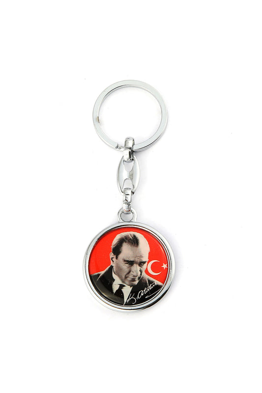 Mustafa Kemal Atatürk Logolu Anahtarlık ''NewLifePromosyon'' MDL216