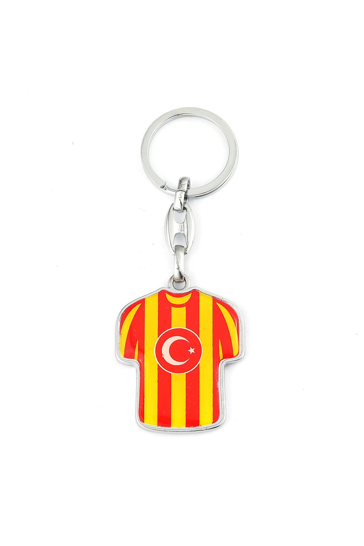 Sarı Kırmızı Forma Tasarımlı Anahtarlık ''NewLifePromosyon'' MDL511