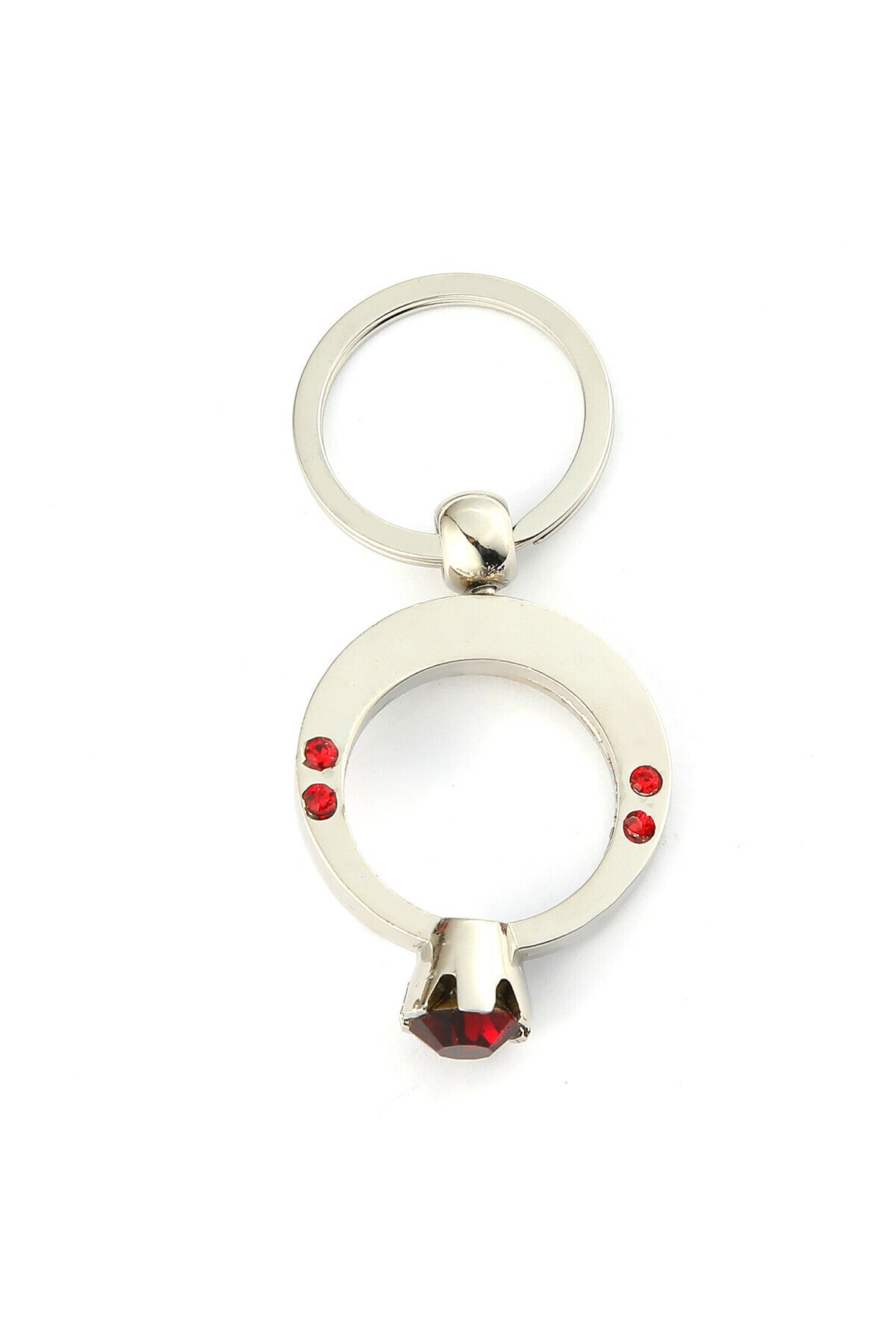 3D Tektaş Alyans Tasarımlı Anahtarlık ''NewLifePromosyon'' MDL376