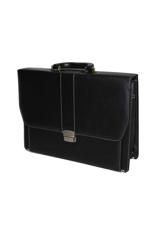 Unisex Siyah Laptop Bölmeli Evrak Çantası