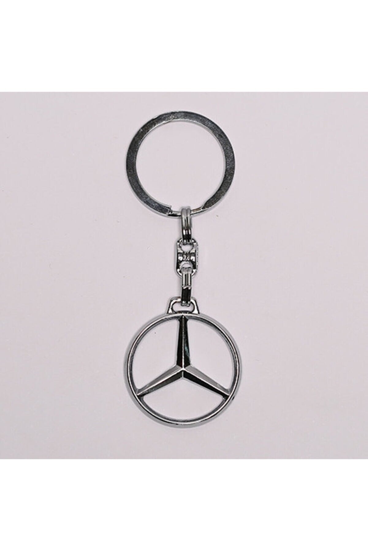 Mercedes Steel Keychain