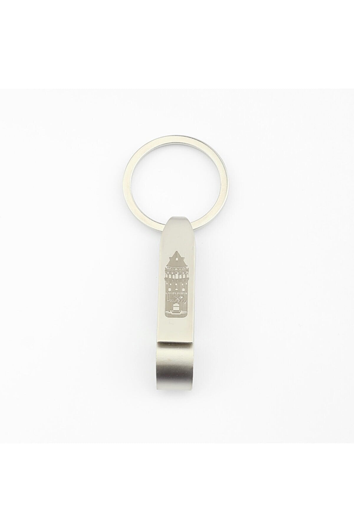 Bottle Opener Galata Tower Design Keychain