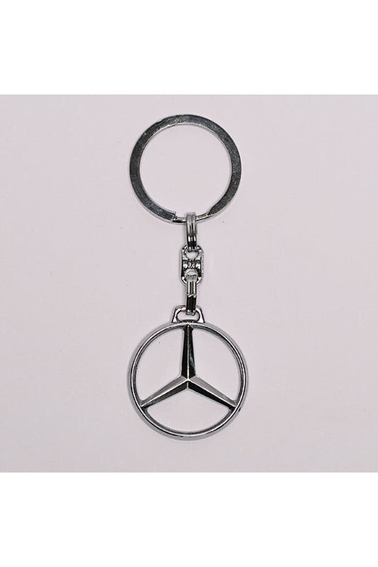 Mercedes Steel Keychain