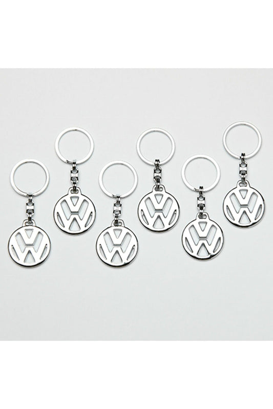 Wolkswagen Gümüş Rengi Anahtarlık