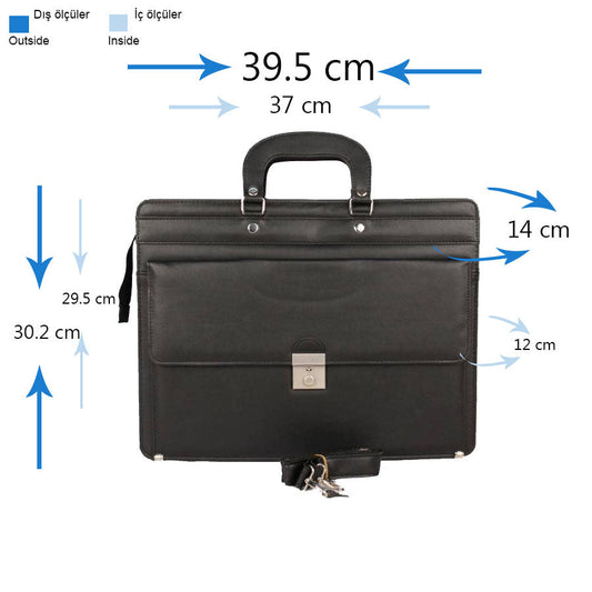 Newlife 307, Pu-Leather Briefcase