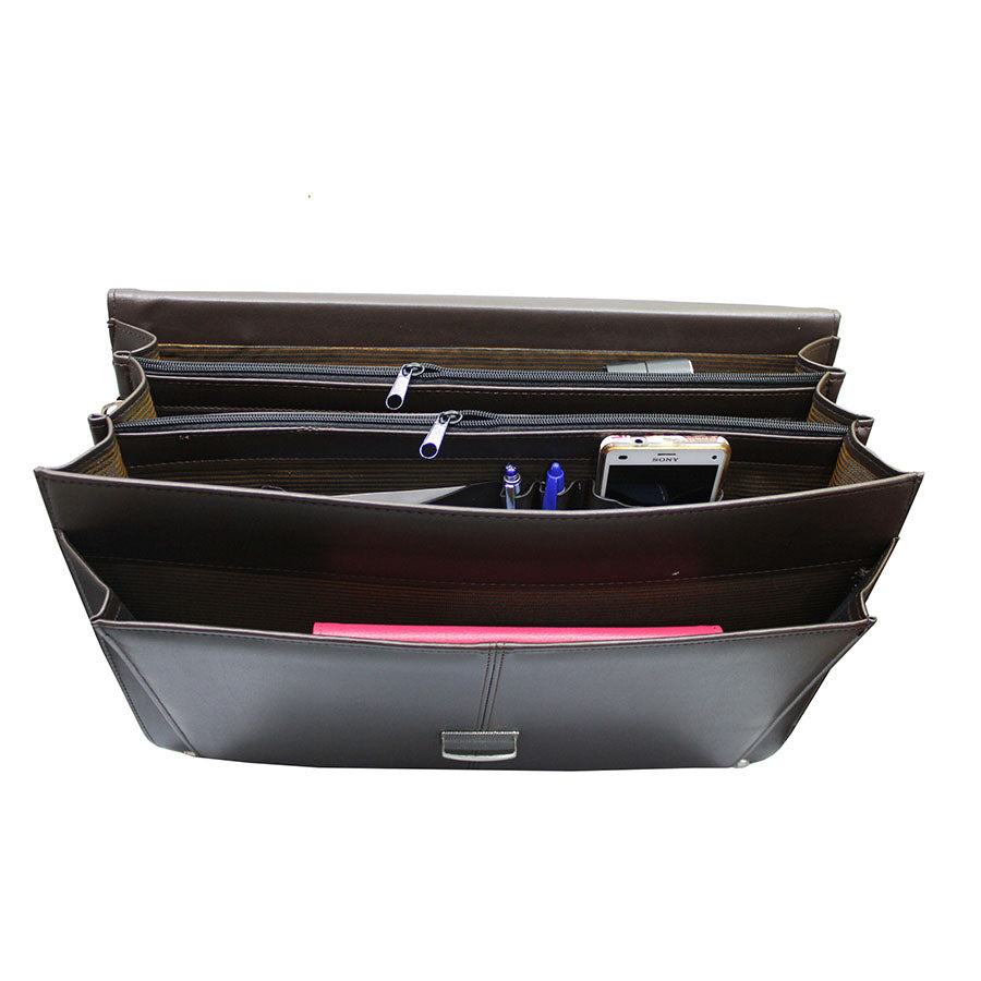 NewLife 318, Pu-Leather Briefcase