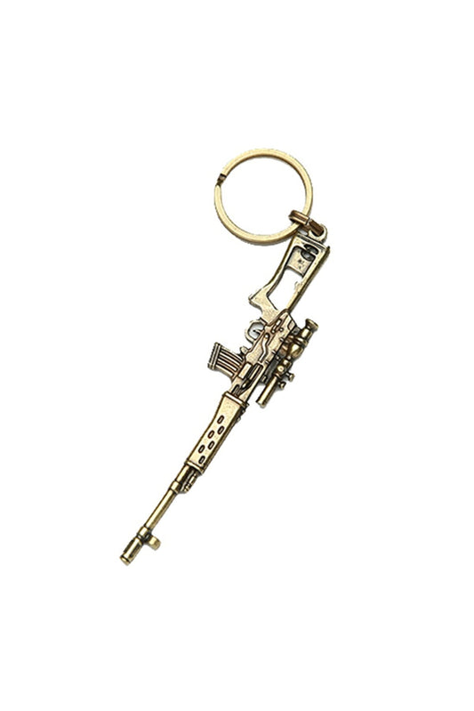 Gun Figure Keychain