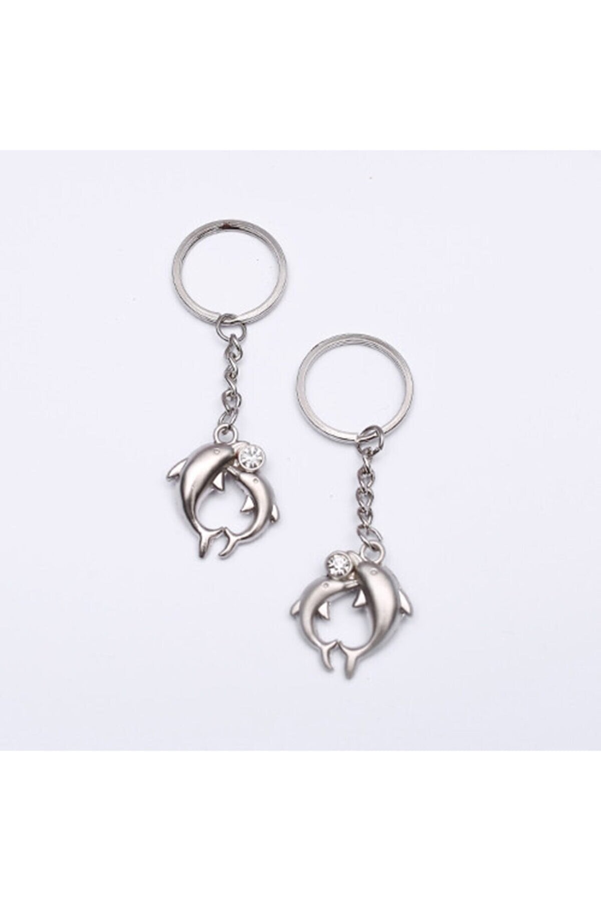 Lover Themed Metal Keychain