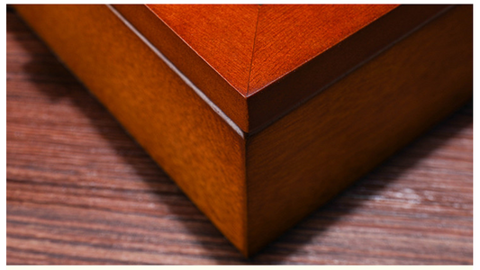 Three Case Watch Box Wooden Glass Skylight Watch Box Chain Display Box Collection Jewelry Box