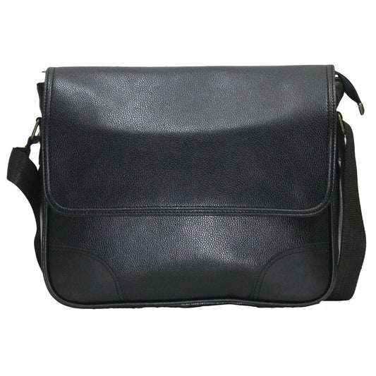 SDC60 Men's Pu-Leather Briefcase, Messenger Bag