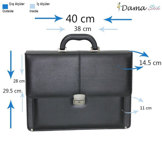 NewLife 303, Leather Briefcase