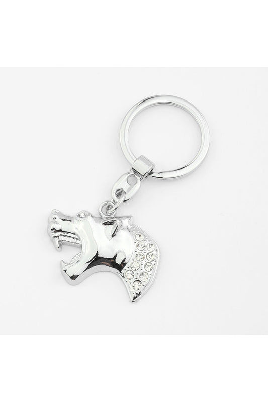 Kaplan Tasarımlı Taşlı Şık Anahtarlık