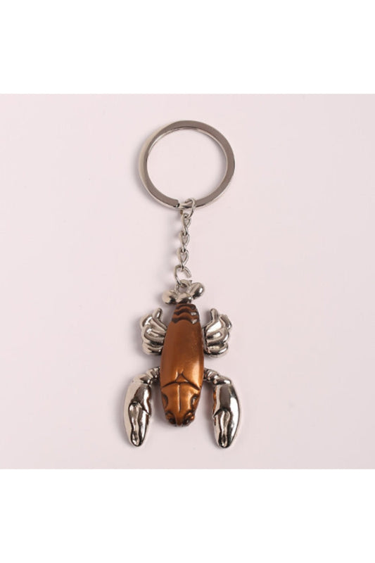 Yenihayat Istakoz Tasarımlı Çelik Metal Anahtarlık