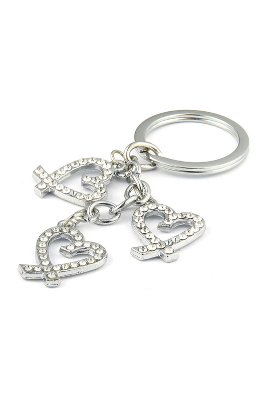 Taşlı Kalp Tasarımlı Anahtarlık ''NewLifePromosyon'' MDL304