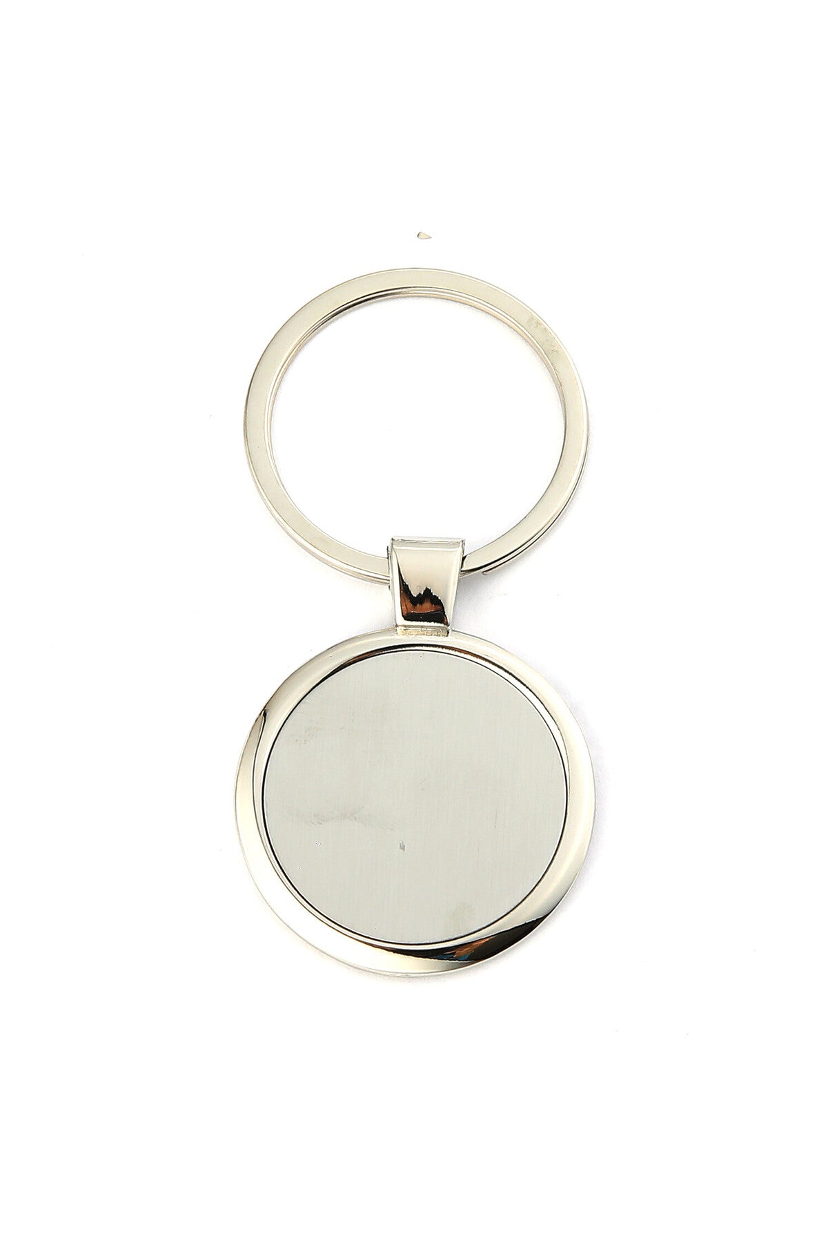 Metalik Logosuz Daire Şeklinde Anahtarlık ''NewLifePromosyon'' MDL387