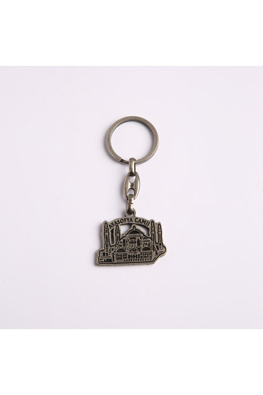 Eskitme Ayasofya Temalı Anahtarlık