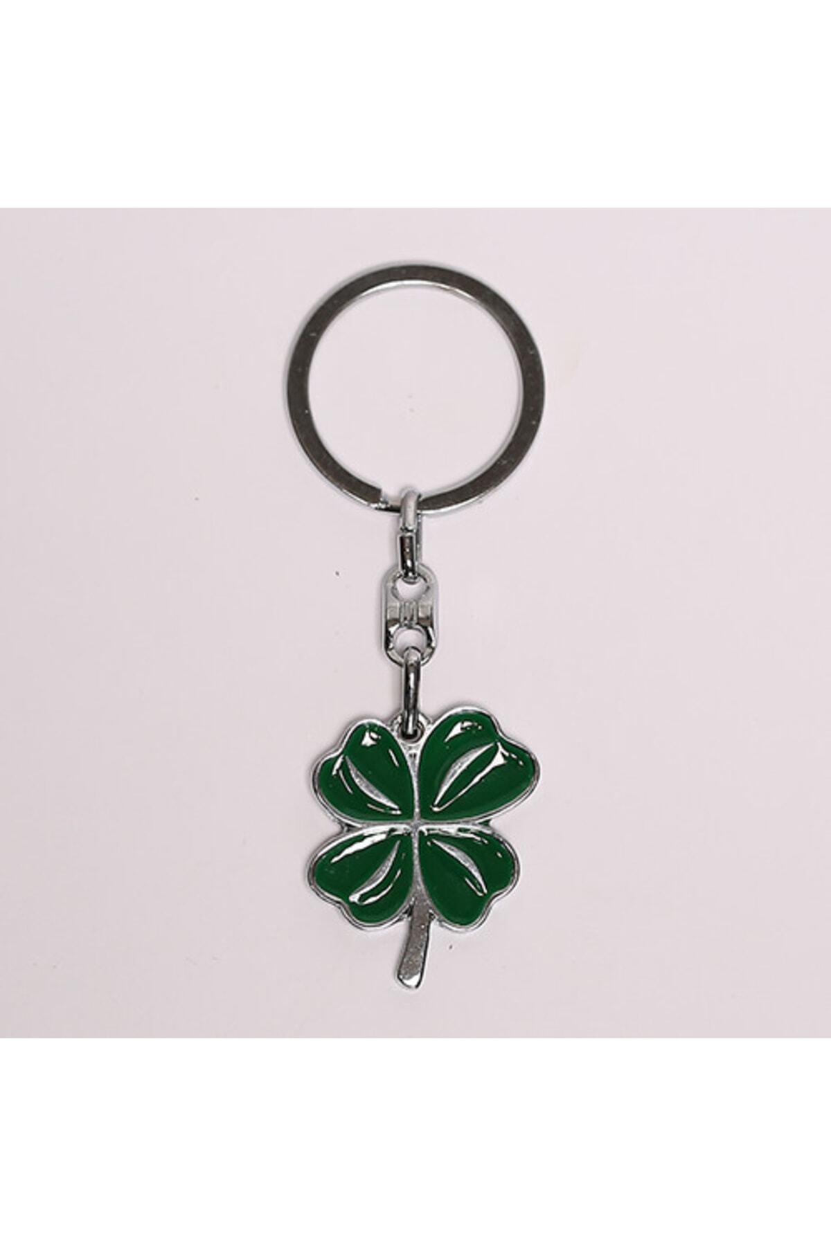 Gonca Figürlü Metal Anahtarlık