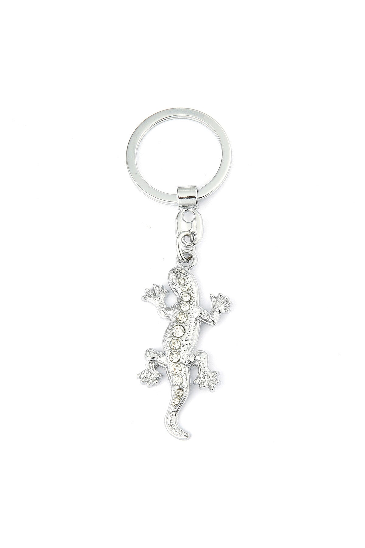 Taşlı Kertenkele Tasarımlı Anahtarlık ''NewLifePromosyon'' MDL545