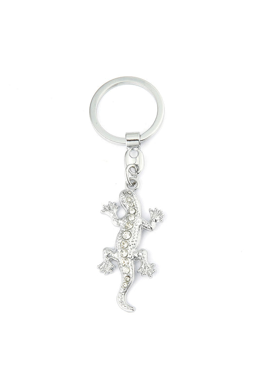 Taşlı Kertenkele Tasarımlı Anahtarlık ''NewLifePromosyon'' MDL545