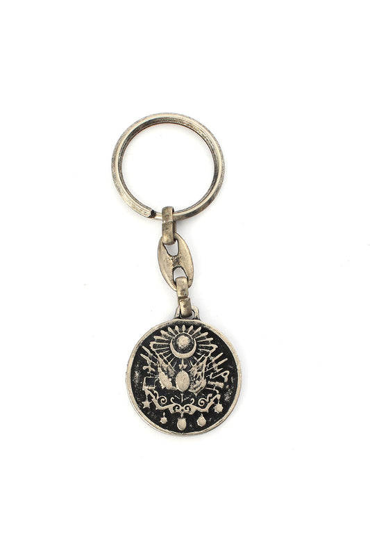 Eskitme Osmanlı Tuğra Tasarımlı Anahtarlık ''NewLifePromosyon'' MDL433