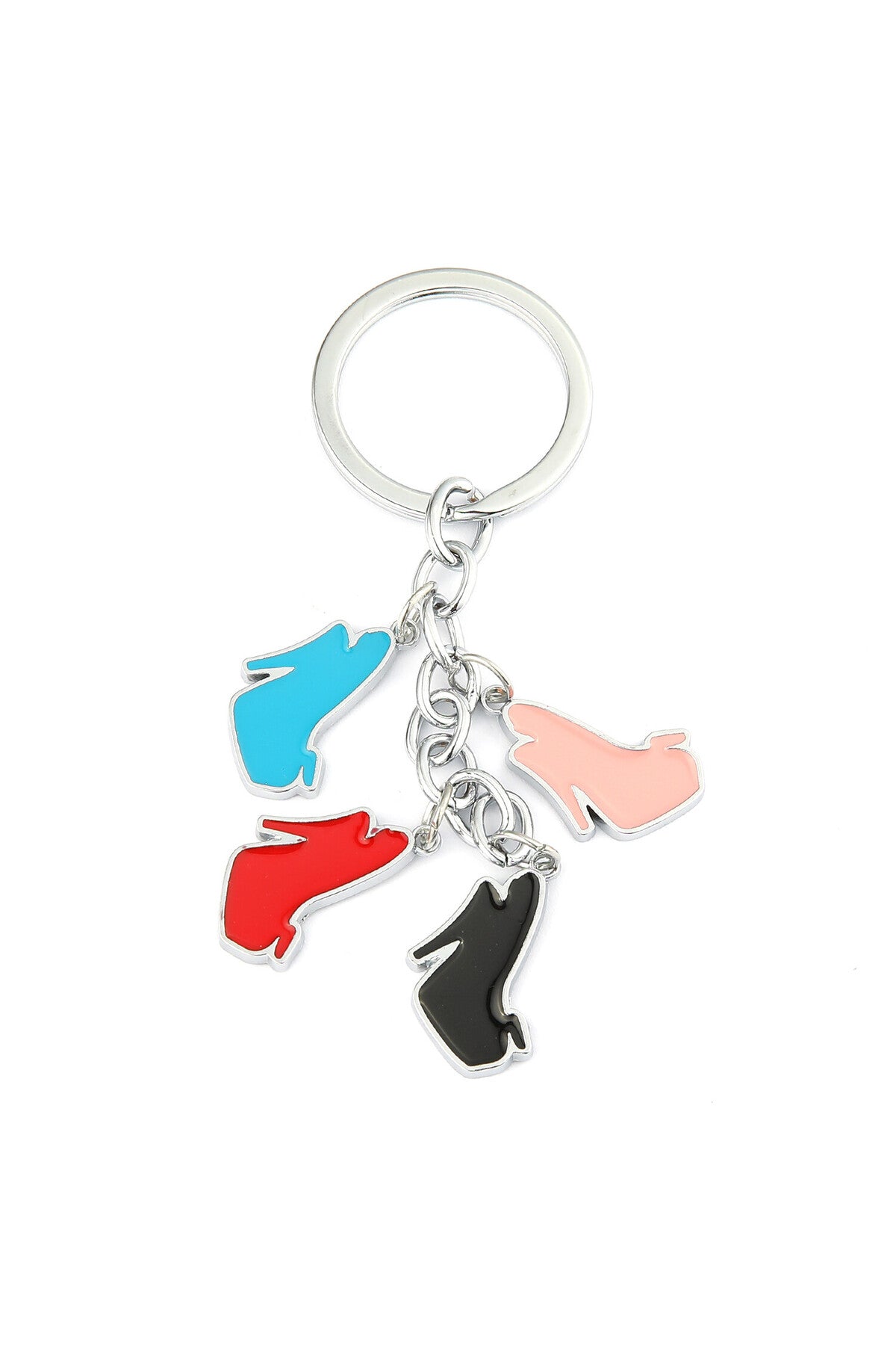 Renkli Sitiletto Ayakkabı Tasarımlı Anahtarlık ''NewLifePromosyon'' MDL553