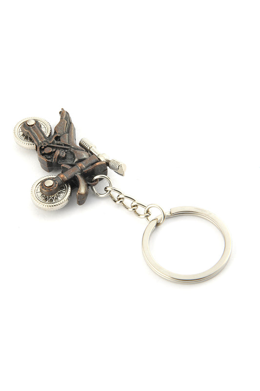 Bronz Motorsiklet Tasarımlı 3D Anahtarlık ''NewLifePromosyon'' MDL368