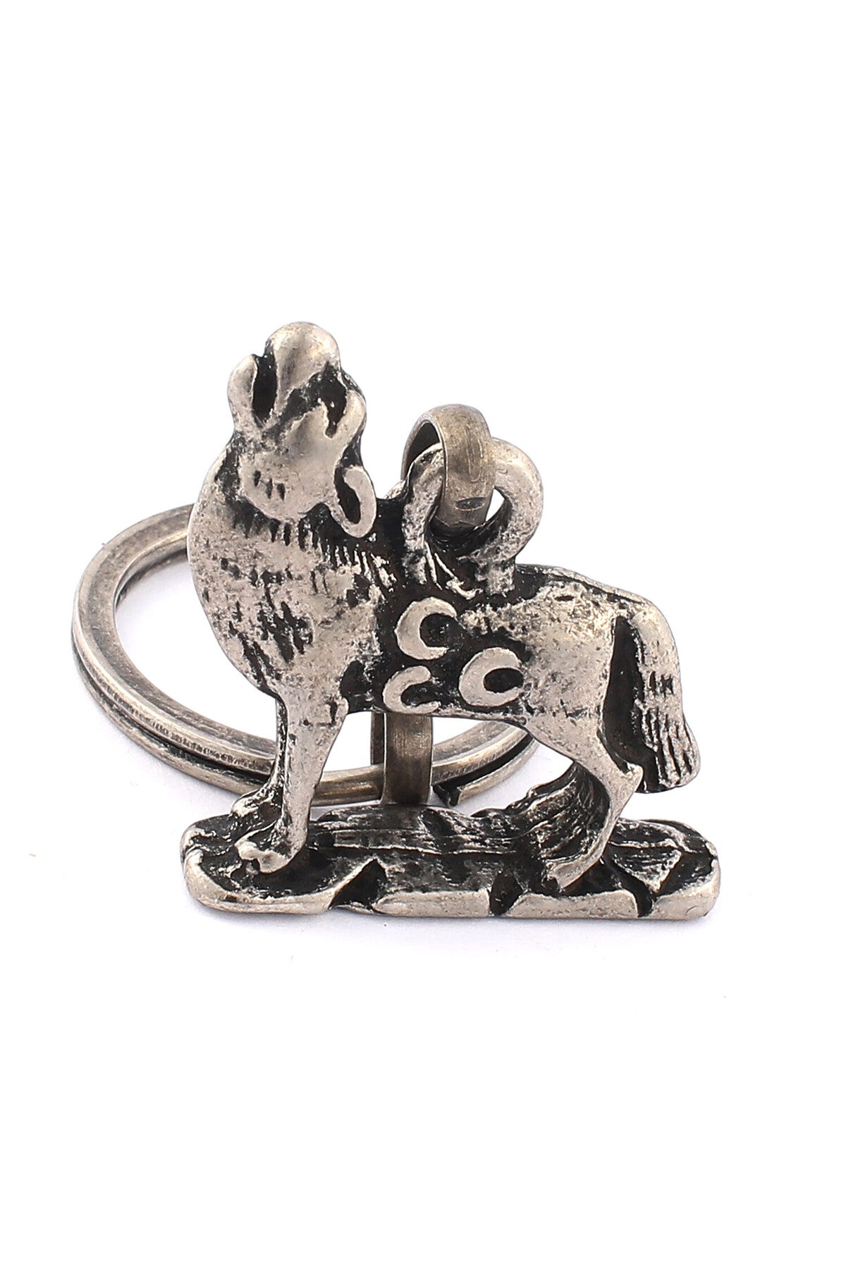 Eskitme 3D Bozkurt Temalı Anahtarlık ''NewLifePromosyon'' MDL450