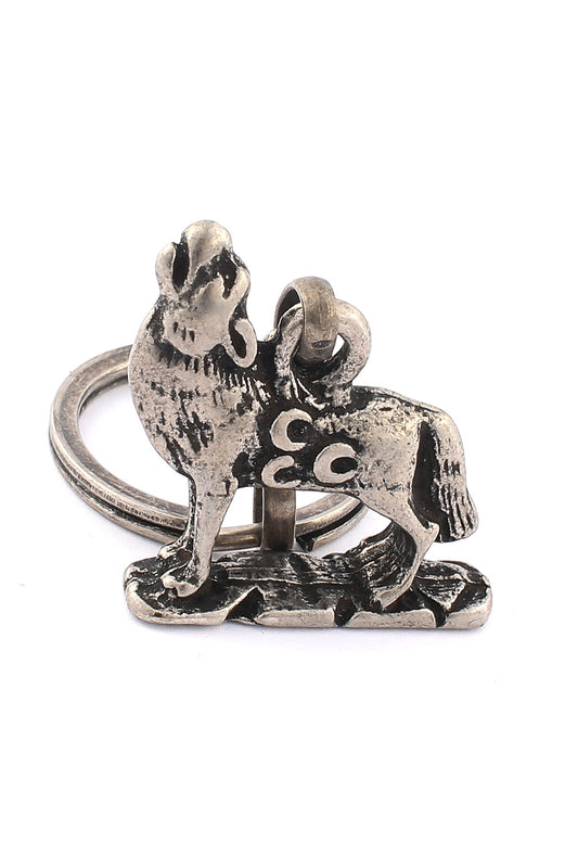 Eskitme 3D Bozkurt Temalı Anahtarlık ''NewLifePromosyon'' MDL450