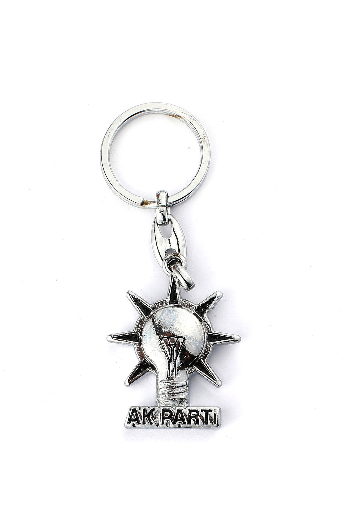 Ak Parti Ampül Tasarımlı Anahtarlık ''NewLifePromosyon'' MDL59