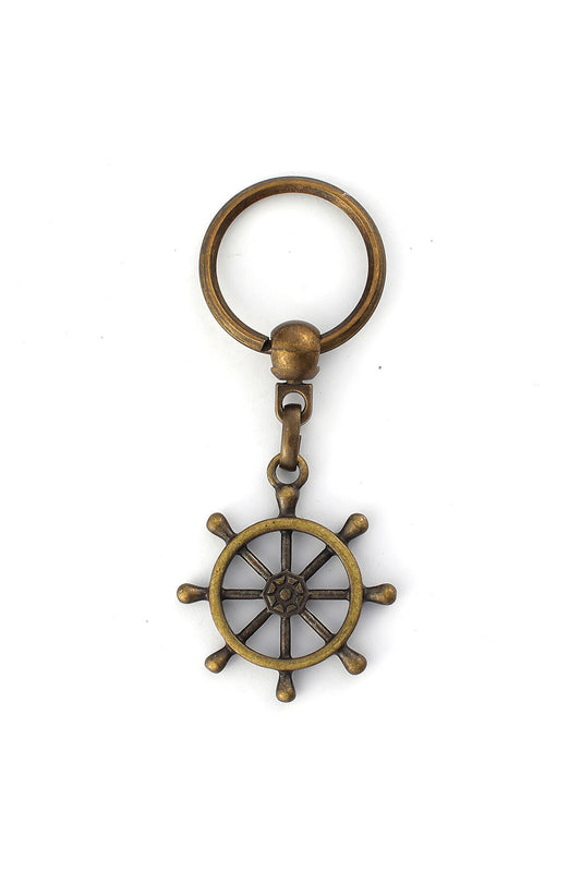 Eskitme Dümen Tasarımlı Anahtarlık ''NewLifePromosyon'' MDL569