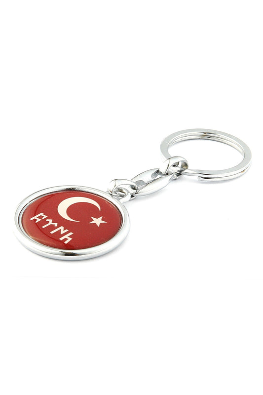 Türk Yazılı Ve Bayrak Logolu Anahtarlık ''NewLifePromosyon''
