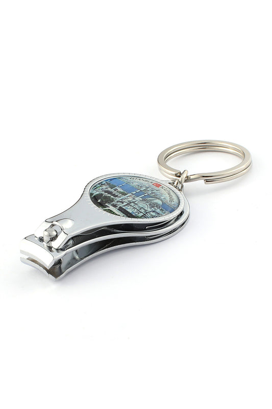 Süleymaniye Logolu Yada Boş Açacak Ve Tırnak Makaslı Anahtarlık ''NewLifePromosyon'' MDL47