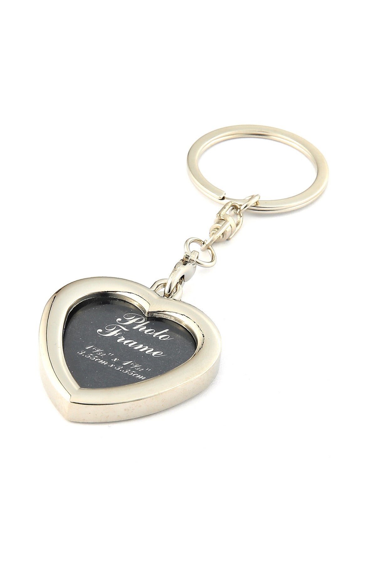 Kalp Tasarımlı Foto Konulabilir Çerçeve Anahtarlık ''NewLifePromosyon'' MDL397