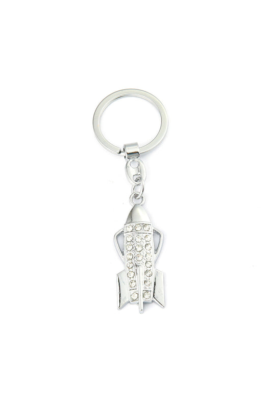 Taşlı Fırlatma Roketi Tasarımlı Anahtarlık ''NewLifePromosyon'' MDL536