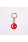 Türkbayrağı Temalı Anahtarlık-sarı