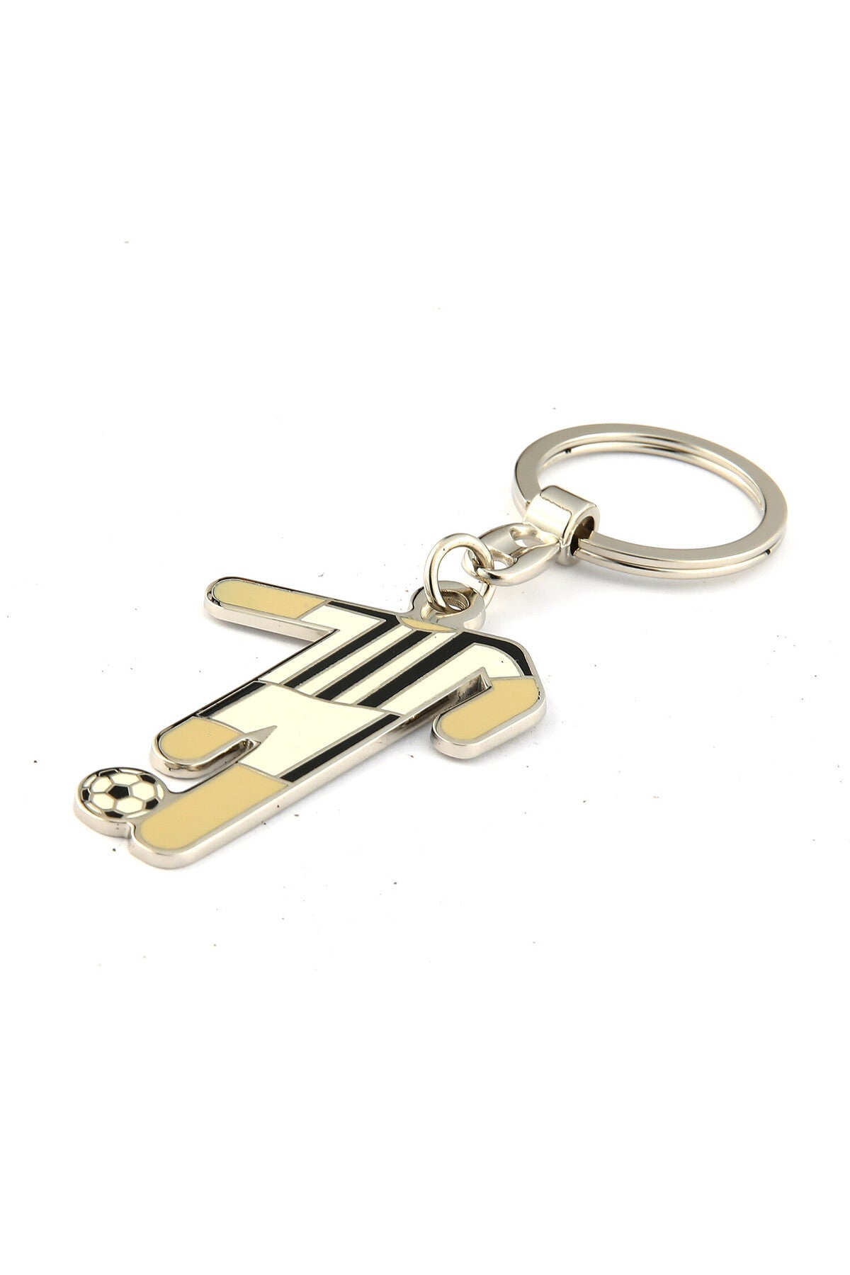 Siyah Beyaz Futbolcu Tasarımlı Anahtarlık ''NewLifePromosyon'' MDL360