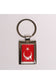 Türk Bayrağı Temalı Anahtarlık Çelik