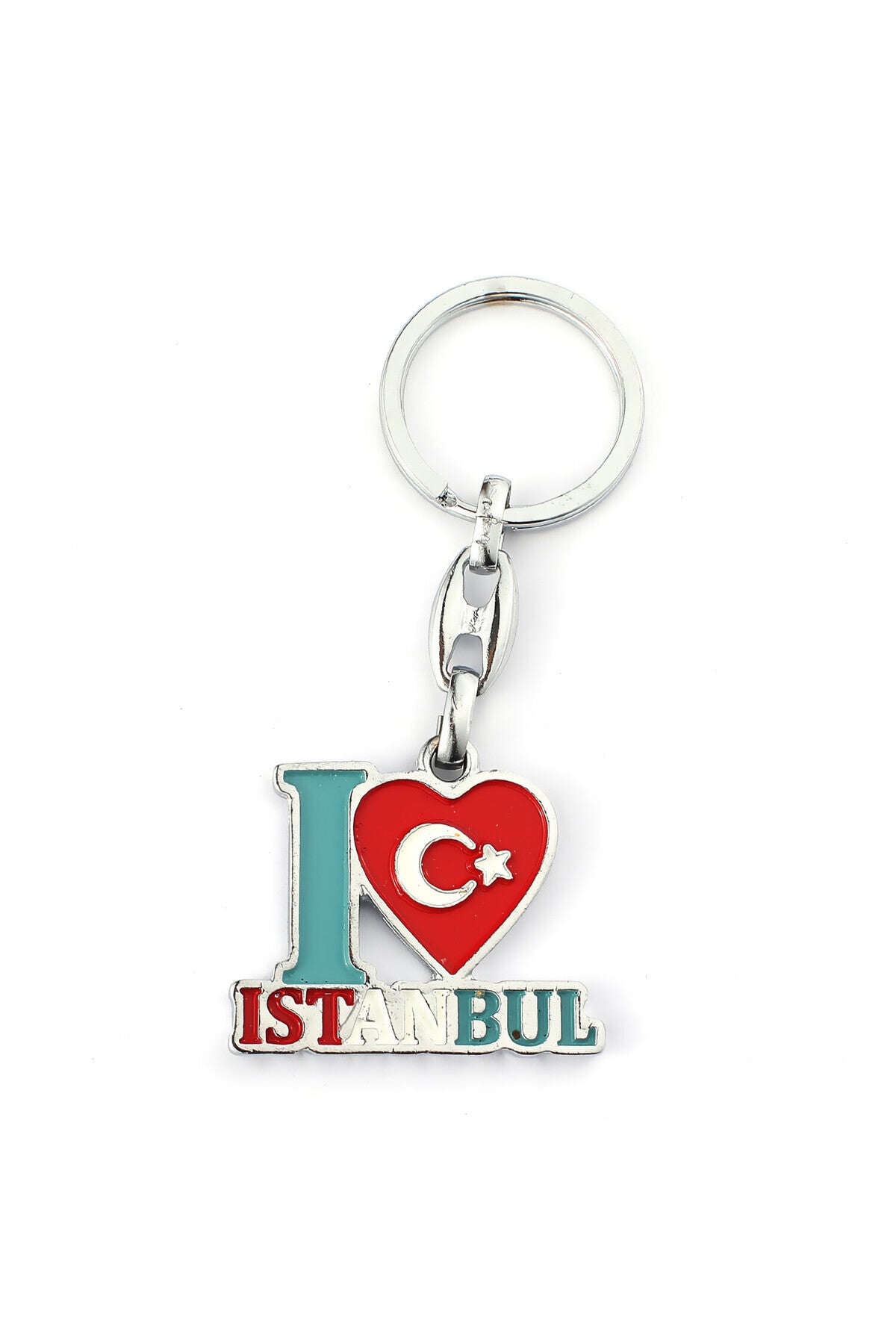 L Love You Yazılı Ay Yıldız Temalı Anahtarlık ''NewLifePromosyon'' MDL144