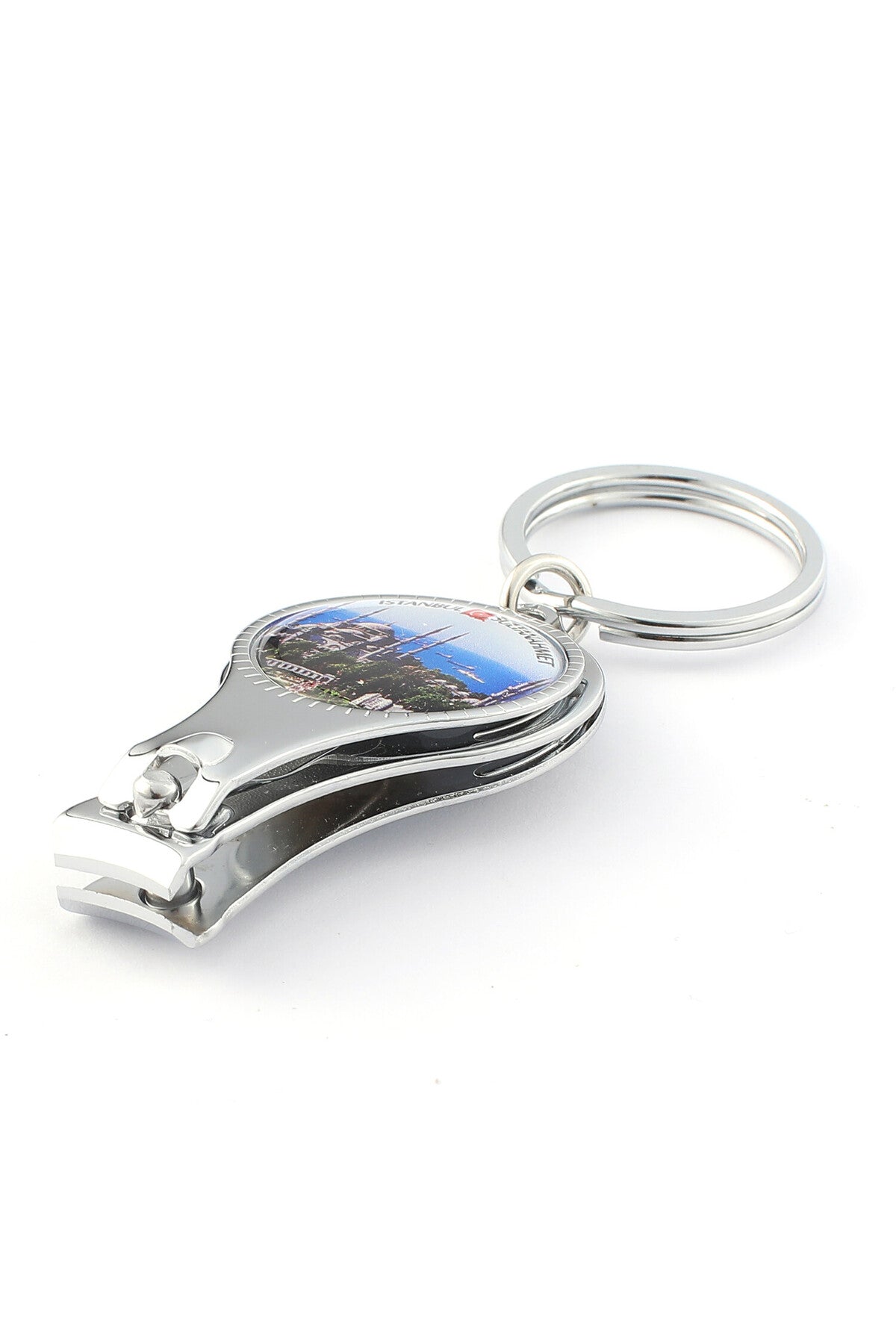 Sultan Ahmet Logolu Yada Boş Açacak Ve Tırnak Makaslı Anahtarlık ''NewLifePromosyon'' MDL45