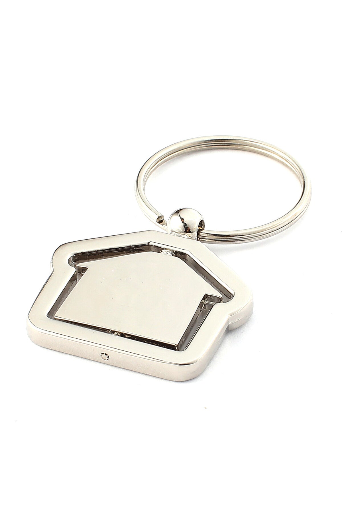 Ev Tasarımlı Çift Taraflı Ve Dönerli Şık 3D Anahtarlık  ''NewLifePromosyon'' MDL104