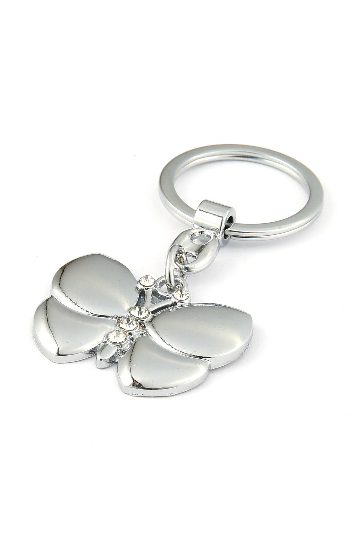 Taşlı Kelebek Tasarımlı Anahtarlık ''NewLifePromosyon'' MDL509