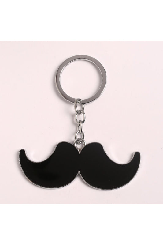 Bıyık Tasarımlı Metal Anahtarlık