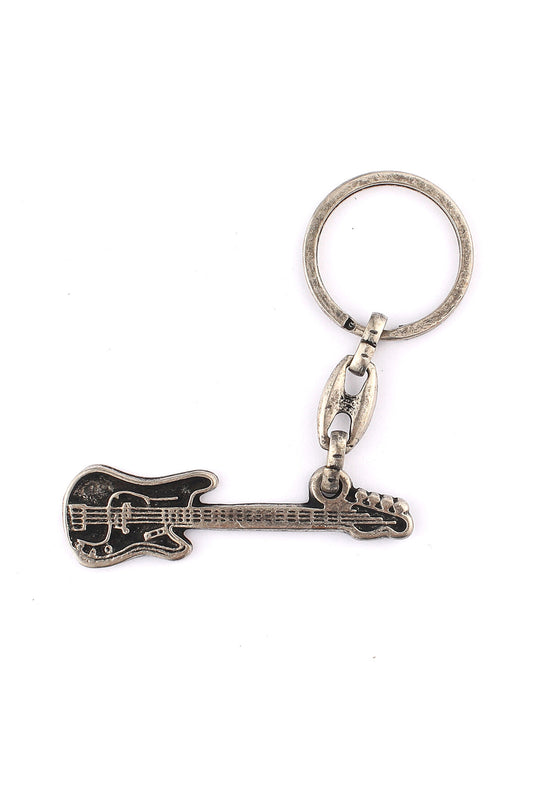 Eskitme Gitar Tasarımlı Anahtarlık ''NewLifePromosyon''