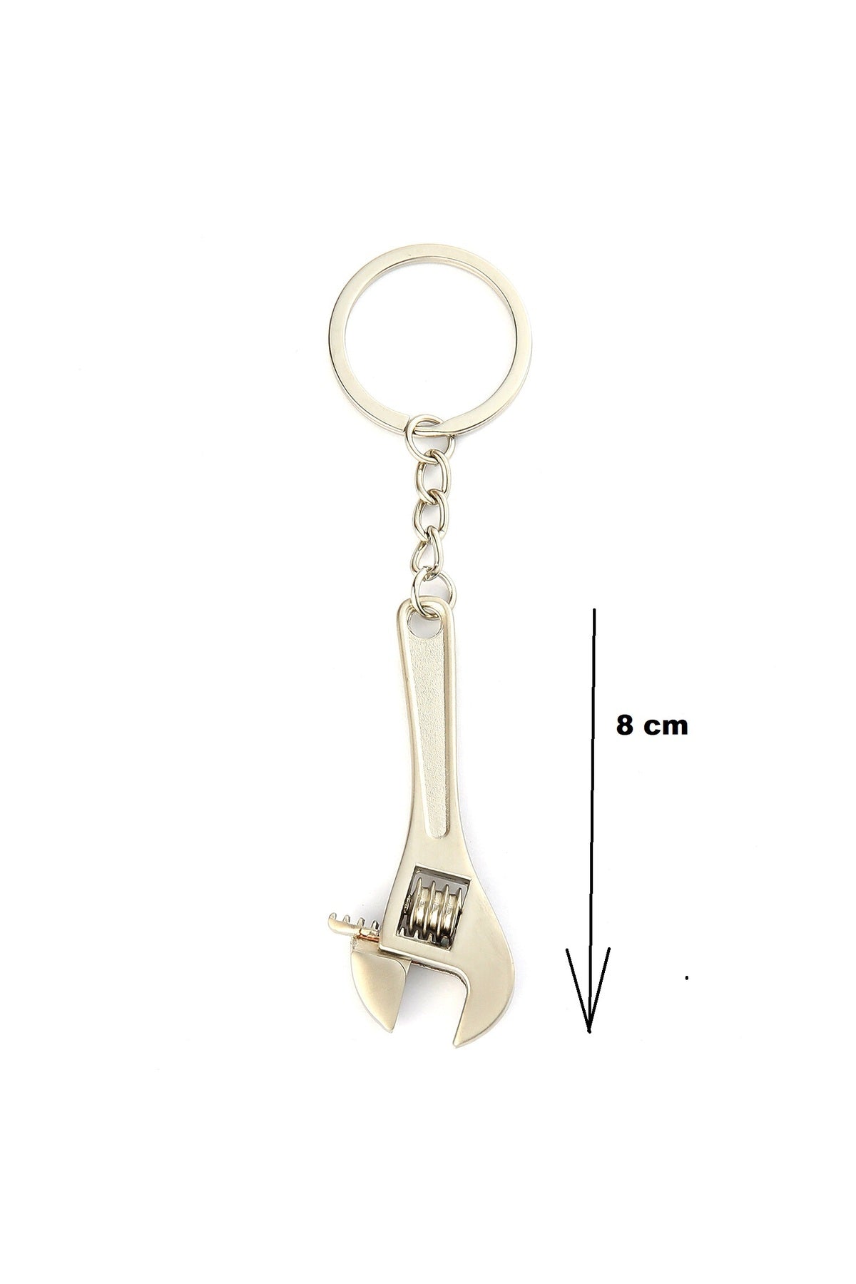 3D İngiliz Anahtarı Tasarımlı Anahtarlık ''NewLifePromosyon'' MDL413