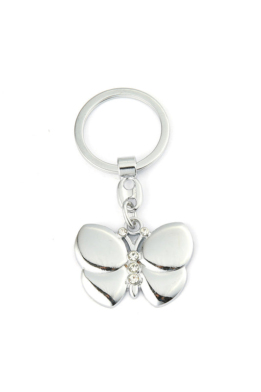 Taşlı Kelebek Tasarımlı Anahtarlık ''NewLifePromosyon'' MDL509