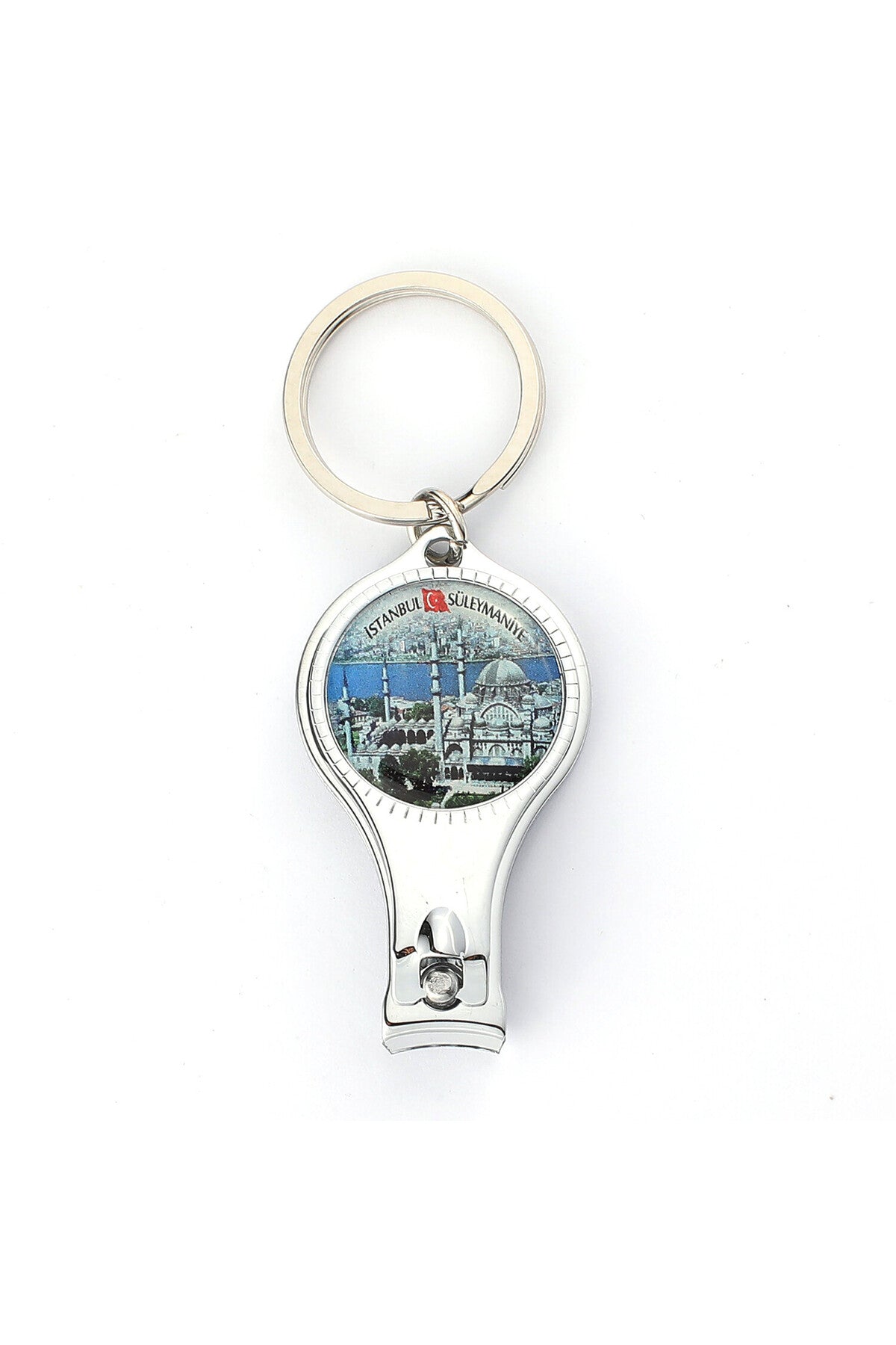 Süleymaniye Logolu Yada Boş Açacak Ve Tırnak Makaslı Anahtarlık ''NewLifePromosyon'' MDL47