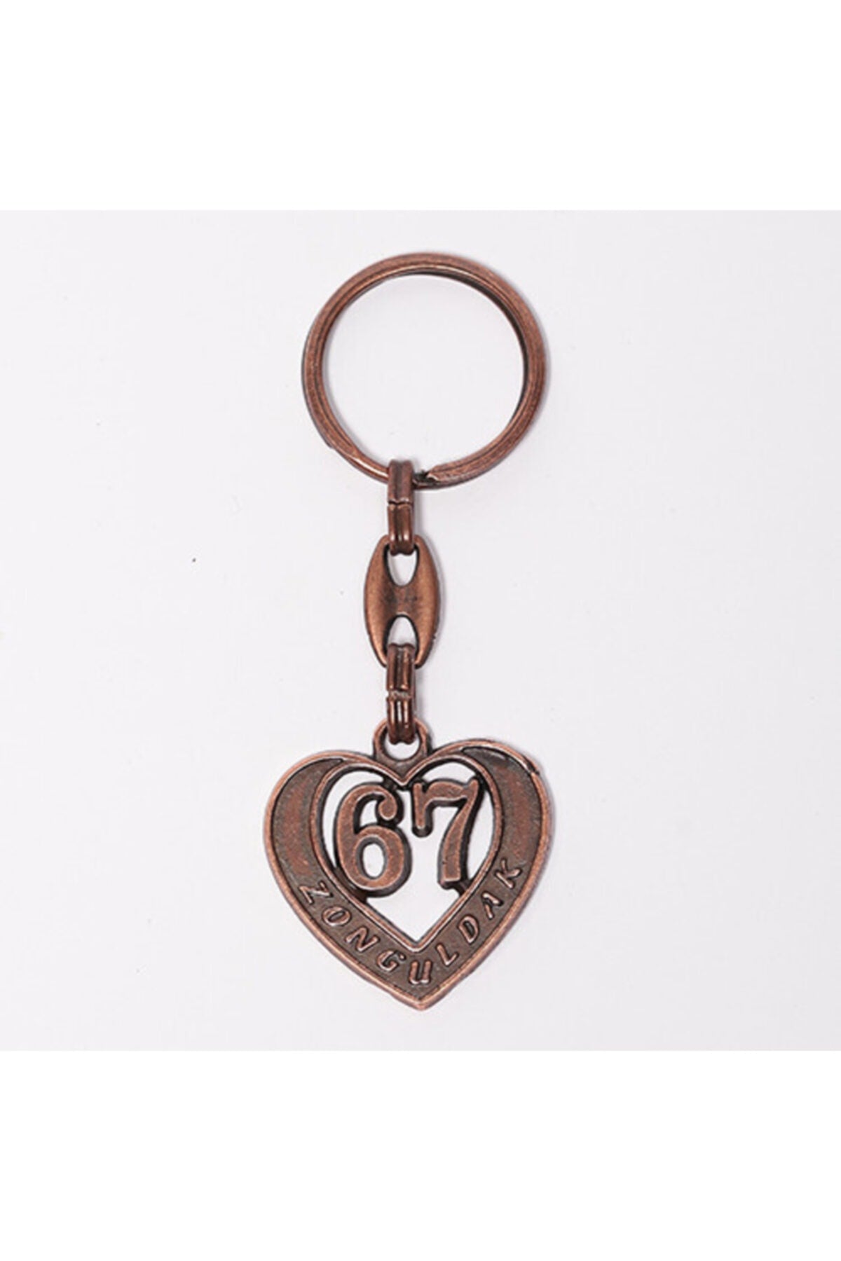 67 Plaka Anahtarlık