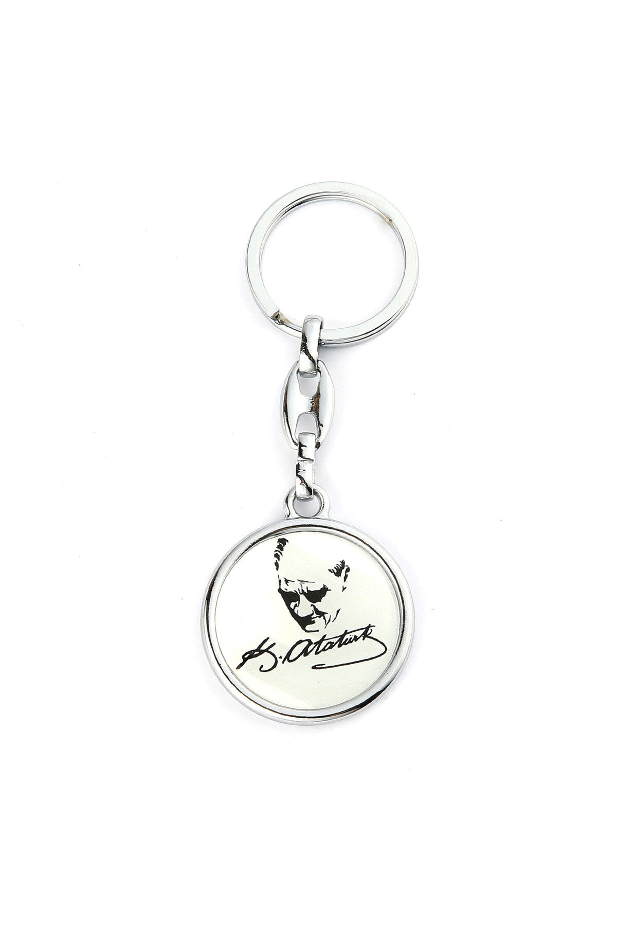 Mustafa Kemal Atatür Logolu Anahtarlık ''NewLifePromosyon'' MDL213