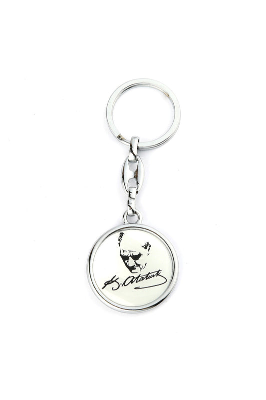 Mustafa Kemal Atatür Logolu Anahtarlık ''NewLifePromosyon'' MDL213