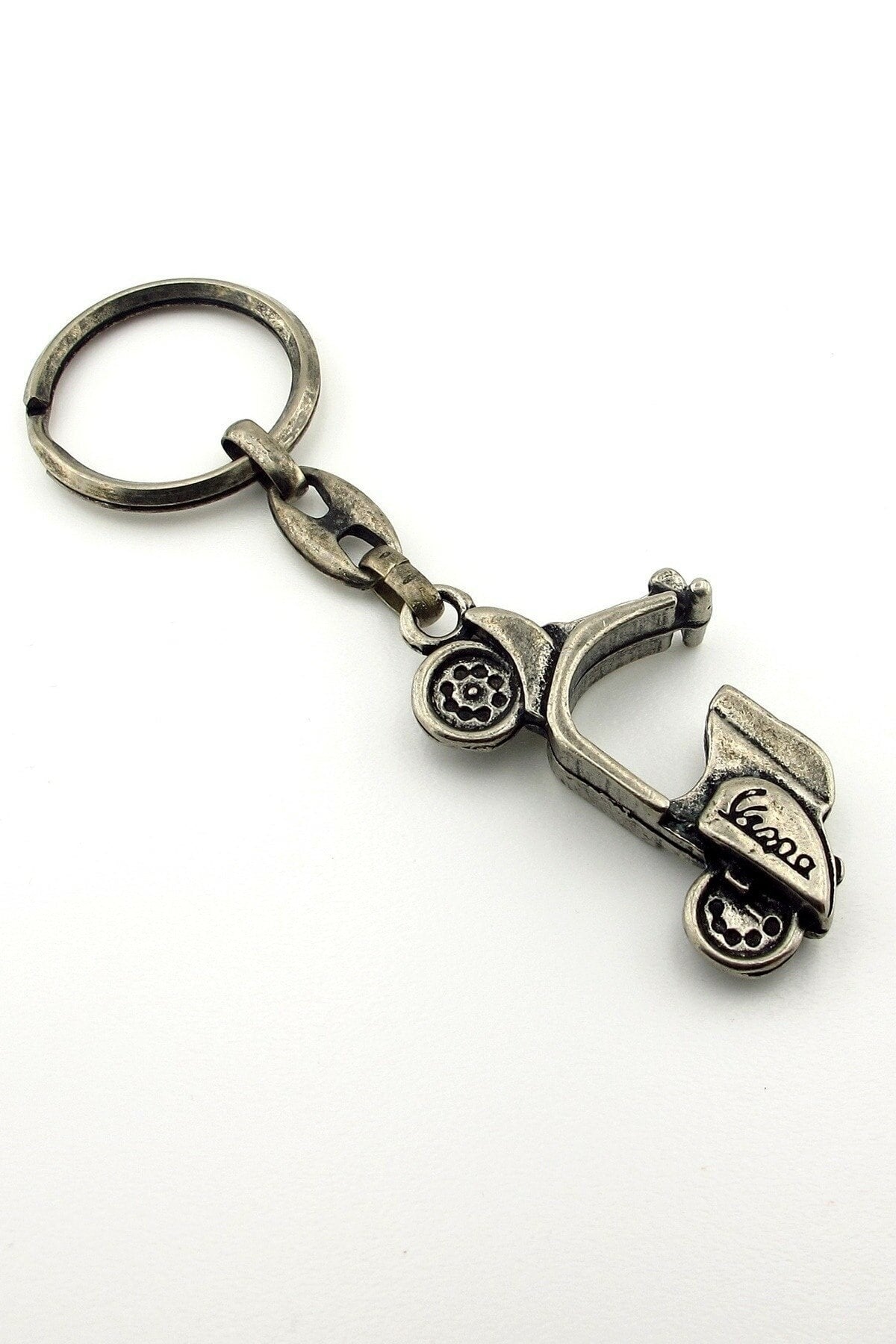 Newlife Promosyon Vespa Scooter Roma Italy Eskitme Metal Anahtarlık